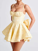 Women's Sexy Mini Dress Strap Elegant Fashion Beautiful Party Gown