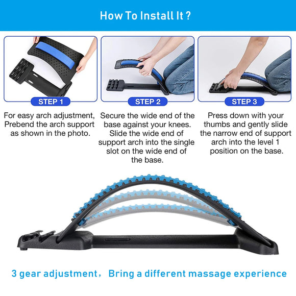 Magnetic Back Stretcher Massage Corrector For Pain Relief And Posture