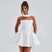 Women's Mini Dress Pleated A-Line Backless Sleeveless Sexy Elegant Gown