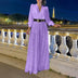 Jumpsuit Sequins Slim High Waist Belted Party Romper