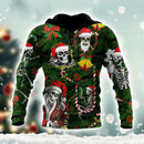 Men’s Christmas Hoodie Sweatshirt Elegant 3D Print Long Sleeve Streetwear