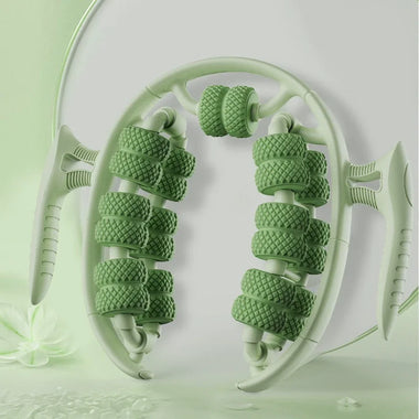Buy light-green 360°Yoga Leg Roller Massager Slimming Legs Muscle &amp; Pelvic Trainer Tool