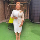 Women's Sexy Midi Dress Elegant Plus Size Dashiki Style Party Wear-7