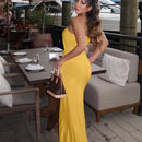 Women's Sexy Dress Hollow Out Sleeveless Pleated Bodycon Vintage