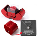 Luxury Red Apple Jewelry Box with Eternal Rose & Gift Necklace-12