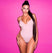 Women's swimwear one-piece triangle backless large size sexy