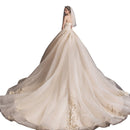 Women’s Wedding Dress Elegant Corset Tube Top Mori Style Trailing Skirt