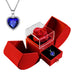 To My Love Preserved Red Rose Necklace Gift Love You Gift Set