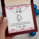 Romantic To My Wife Necklace Elegant Forever Love Jewelry-14