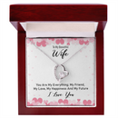 Romantic To My Wife Necklace Elegant Forever Love Jewelry-12