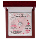 To My Daughter Beautiful Love Knot Jewelry, Heartfelt Gift from Mom or Dad-6