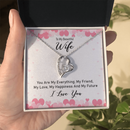 Romantic To My Wife Necklace Elegant Forever Love Jewelry-5