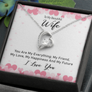 Romantic To My Wife Necklace Elegant Forever Love Jewelry-8