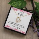 Romantic To My Wife Necklace Elegant Forever Love Jewelry-10