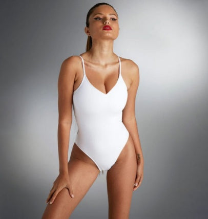 Women's swimwear one-piece triangle backless large size sexy