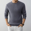 Men’s Sweater Pullover Knit Elegant Loose Cool Warm Top Men’s Clothing