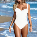 Women's swimwear one-piece elegant push up