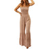 Jumpsuit sexy Floral printed Spaghetti Strap Romper