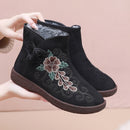 Women's Ankle Boots elegant Warm Orthopedic Wide Fit Fleece Winter