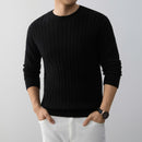 Men’s Sweater Pullover Knit Elegant Loose Cool Warm Top Men’s Clothing