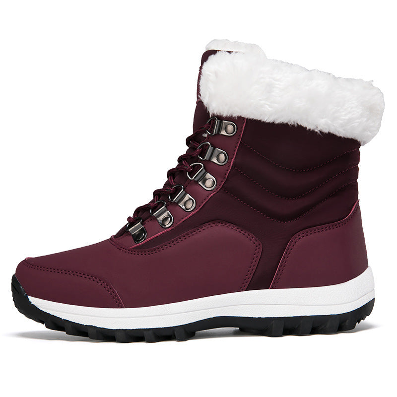 Women's Boots snow thick and warm elegant wear-resistant outdoors