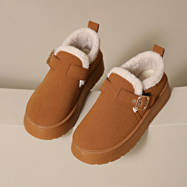 Women's Shoes Orthopedic elegant round toe cotton padded