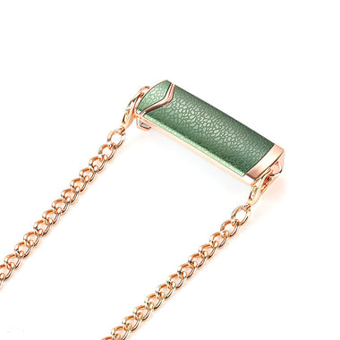Buy gold-green Universal Crossbody Phone Lanyard with Detachable Chain and Back Clip