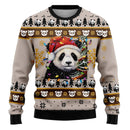 Men's Christmas Sweater Pullover Elegant Round Neck Holiday Knit