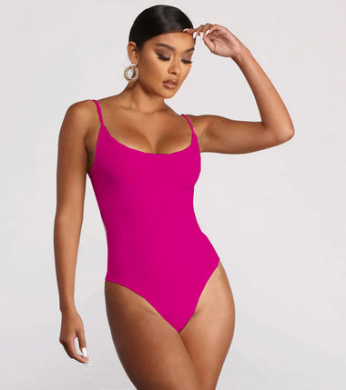 Women's swimwear one-piece triangle backless large size sexy