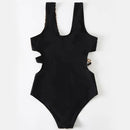 Women's swimsuit one piece European and American Bikini high waist