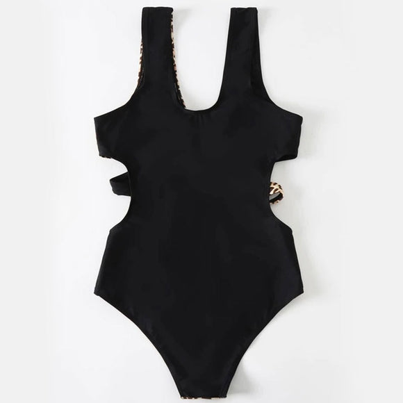 Women's swimsuit one piece European and American Bikini high waist