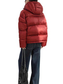 Women's jacket elegant in thermal cotton thick hooded loose high quality