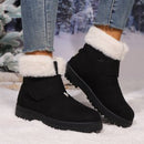 Women’s Ankle Boots Elegant Snow Comfort Padded Thick Cotton-6