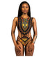 Women's swimsuit one-piece elegant floral printed