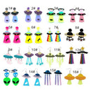 Women's Earrings personalized alien acrylic elegant