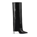 Women’s Boots Stiletto Heel Elegant Pantyhose Pointed High Leg Plus Size-4