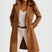 Women's Elegant Mid Length Wool Coat for Autumn Winter