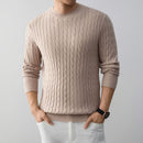 Men’s Sweater Pullover Knit Elegant Loose Cool Warm Top Men’s Clothing
