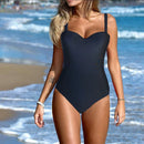 Women's swimwear one-piece elegant push up