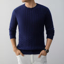 Men’s Sweater Pullover Knit Elegant Loose Cool Warm Top Men’s Clothing