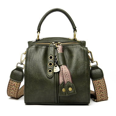 Buy green Women's handbag tote leather luxury elegant Crossbody