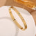 Women's Bracelet in titanium and steel simple elegant colorful crystals trendy