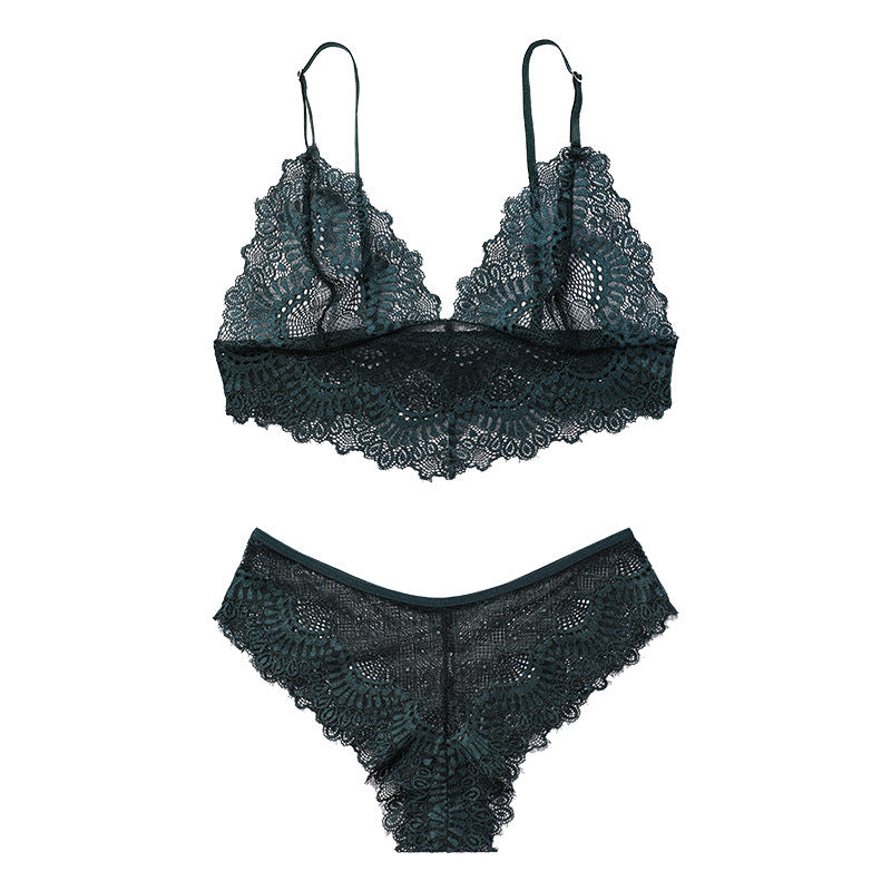 Women's lingerie set elegant ultra-thin