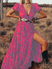 Women's Dress Bohemian Resort sexy printed short sleeve