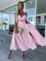 Women's Dress Evening Elegant Backless Cut Out Side Pocket Long Slit