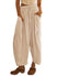 Women's pants drawstring, wide leg with pockets, loose casual