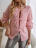Women's Cardigan lace-up loose casual elegant, solid color sweater