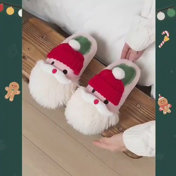 Women's slippers Christmas plush elegant hot cuties