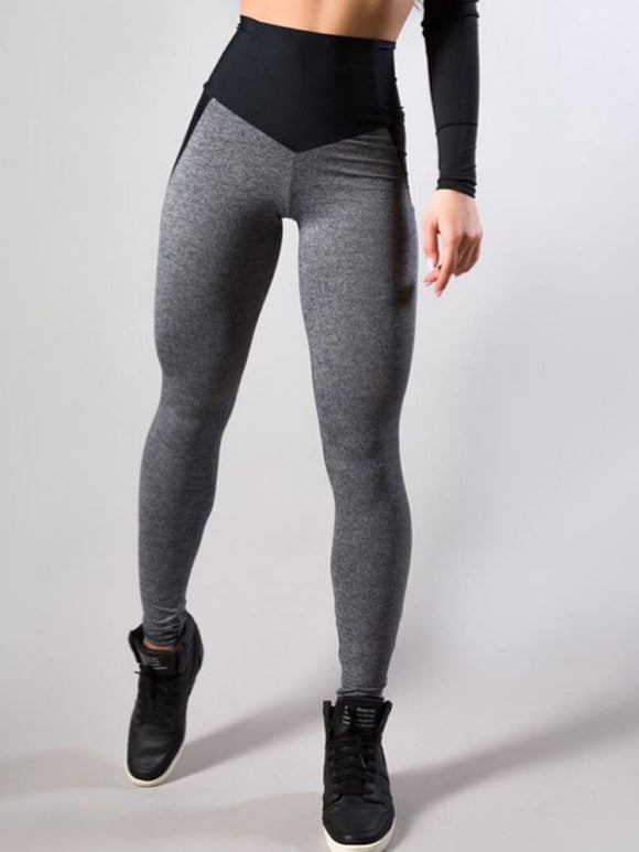 Women's Leggings polyester sports, elastic, training, breathable