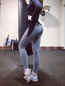 Women's Leggings polyester sports, elastic, training, breathable